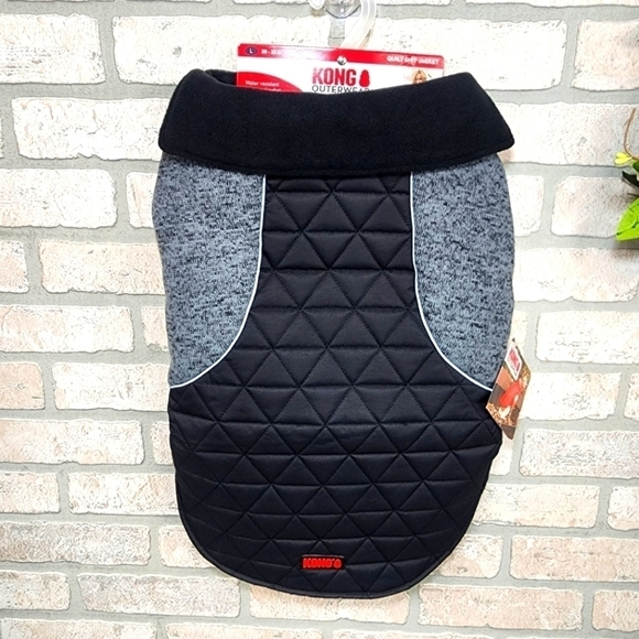 KONG Outwear Water Resistant Quilt Snit Jacket Size L - Picture 8 of 8